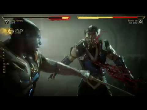 MK11 Geras 16 hits korner kombo 426pts damage