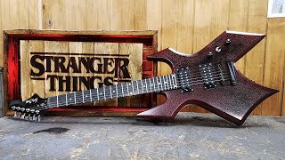 Eddie Munson Guitar making - Stranger Things