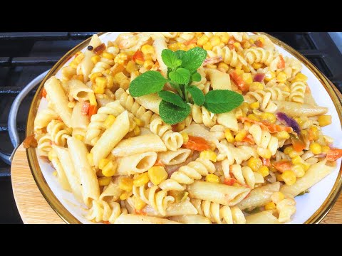 This Corn pasta Recipe Is Surprisingly Delicious & So Easy!🌽
