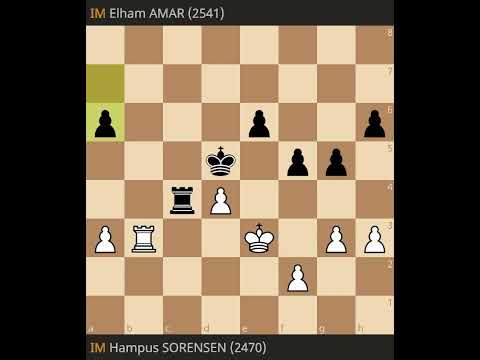 Hampus Sorensen vs Elham Amar- World Juniors Championship 2023, Round 11