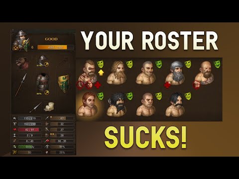 Why Your Roster Probably Sucks - Battle Brothers Beginner Guide