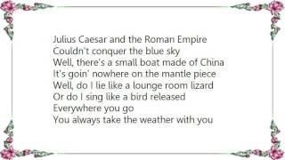 Jimmy Buffett - Weather With You Lyrics