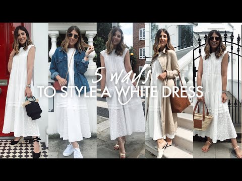 5 WAYS TO STYLE A WHITE DRESS | WE ARE TWINSET
