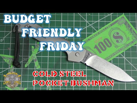 Budget Friendly Friday! Episode 1 - Cold Steel Pocket Bushman