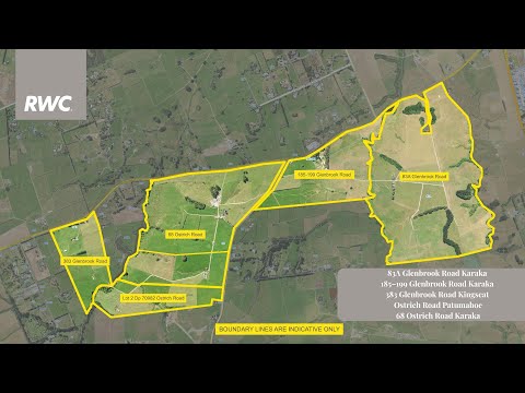 83A/185 to 199/383 Glenbrook Road, Ostrich Road Patumahoe & 68 Ostrich Road, Karaka, Franklin, 0 Schlafzimmer, 0 Badezimmer, Commercial Land
