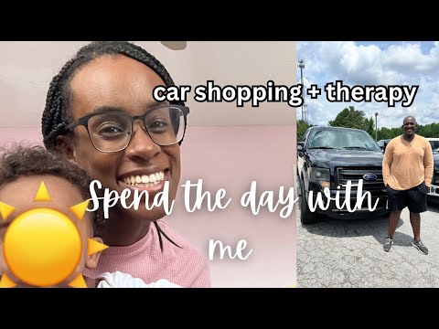 Mom Motivation + Car Shopping with toddler and Infant
