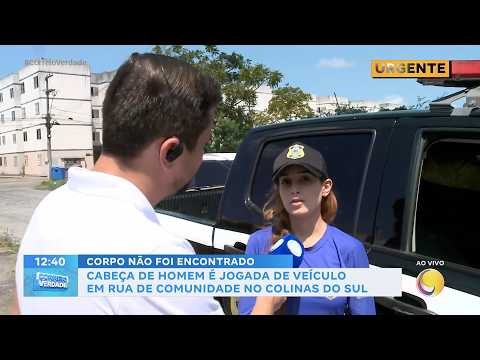 Cabeça de homem é jogada de dentro de veículo em rua de Comunidade no Colinas do Sul - Parte 3