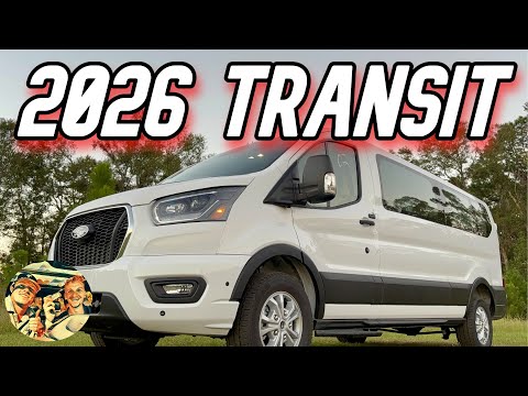 NEW 2026 FORD TRANSIT XLT 15-PASSENGER VAN – 3.5L ECOBOOST, TECH FEATURES & INTERIOR REVIEW: T350 LR