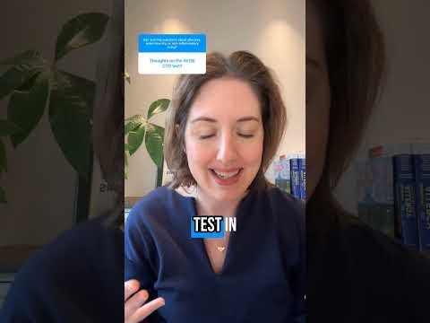 Thoughts on the AVISE CTD Test?