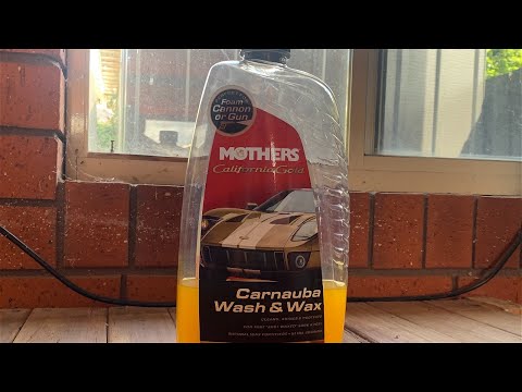 Wash & Wax | Does it actually wax? | Mothers California Gold Carnauba Wash & Wax Review