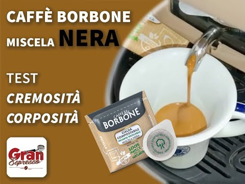 Test Caffè Borbone miscela NERA con macchina Frog