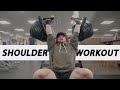 Everything I Do To Build BIGGER Shoulders | Full Workout