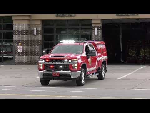 Main-Transit Fire Company Rescue 4 and 9-2 responding