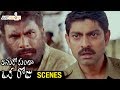 Jagapathi Babu Shocked by Pavan Malhotra | Anukokunda Oka Roju Movie Scenes | MM Keeravani