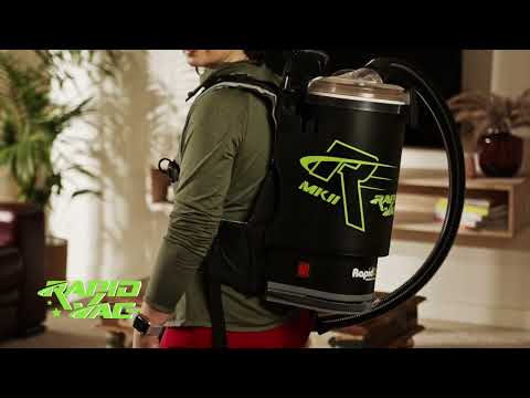 RapidVac Backpack Vacuum RVMKII - RapidG Commercial Backpack