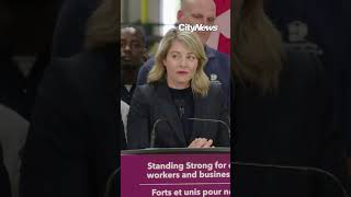 'We all love French Canadians': Joly hits back at Trump denying attacks on language