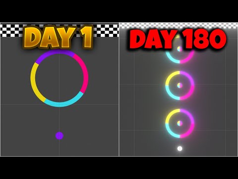 🎮6 MONTHS of learning GAME DEVELOPMENT in UNITY🕹️