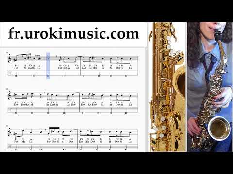 Cours de Saxophone Alto DJ Khaled, Justin Bieber - No Brainer Tuto Partitions um-ih829