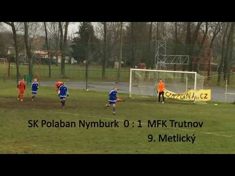 Gólové akce U17 SK Polaban Nymburk - MFK Trutnov, 25.11.2017