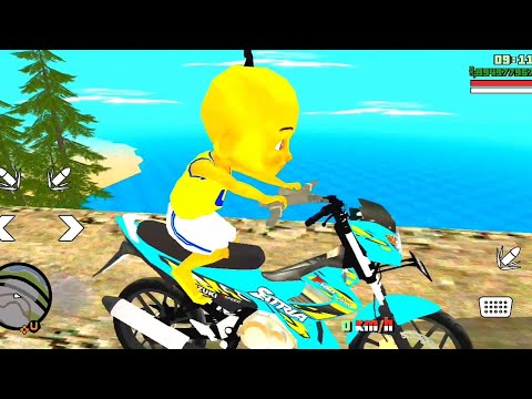 Misi Upin naik Gunung tertinggi dan Lakukan aksi motor 🤣