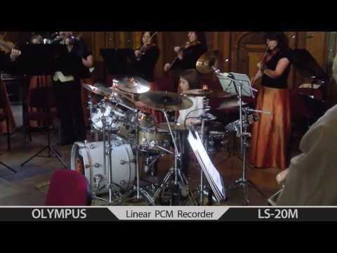 Igor Falecki & Cappella Gedanensis - Johann Valentin Meder. + solo drums ( 11 y old)