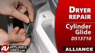 Speed Queen Dryer - Noisy During Operation - Cylinder Glide Repair