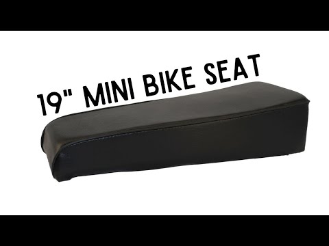 19" Mini Bike Seat - Perfect Coleman CT200 Replacement