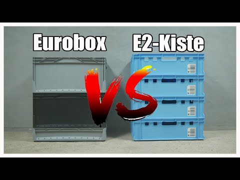 KistenregalEurobox vs. E2-Kiste – Regal selber bauen & Vergleich