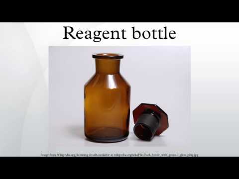 Demonstrating about Reagent Bottles