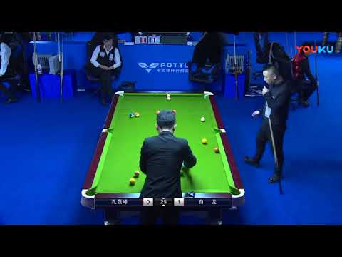 Kong Leifeng VS Bai Long - China Qualifier - 2018 World Chinese 8 Ball Masters Grand Final