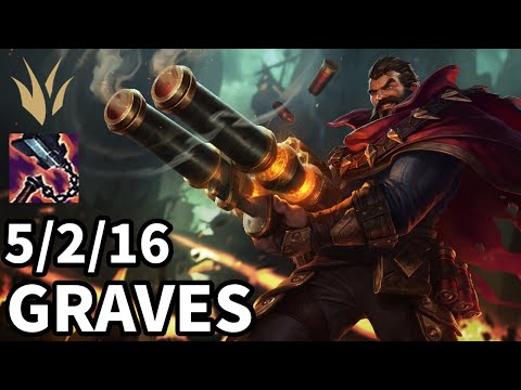 Graves Jungle vs Trundle - Ranked Grandmaster - Patch KR 12.17
