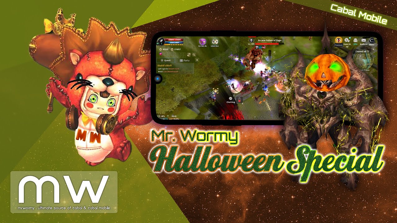 Cabal Mobile PH - Mr. Wormy's Halloween Special 🎃🍬👻