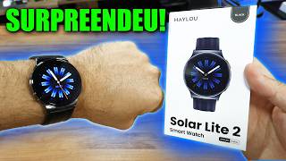 PAGUEI 140 REAIS NESSE SMARTWATCH BARATINHO E É BOM DEMAIS, HAYLOU SOLAR LITE 2
