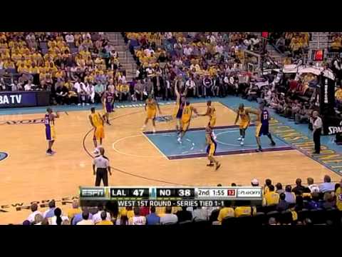 Hornets vs. Lakers Game 3 - 2011 NBA Playoffs Western Conference First Round