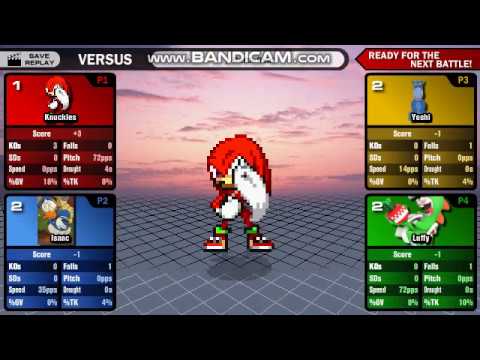 SSF2 Victory Pose - All Sonic Characters