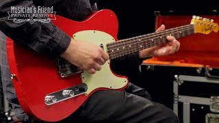Video thumbnail for Fender Custom Shop 1963 Telecaster Relic Electric Guitar by Musician's Friend