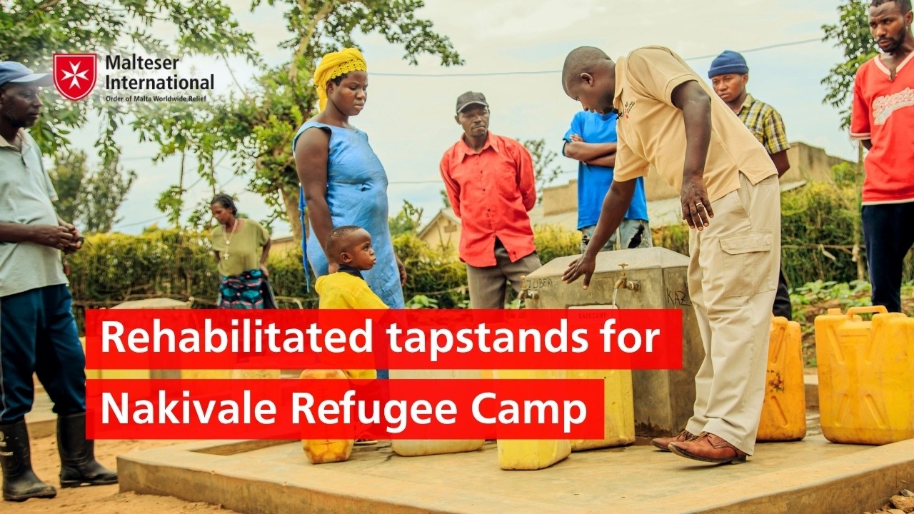 Uganda: Rehabilitated tapstands for Nakivale refugee settlement