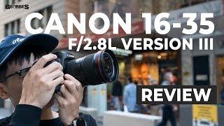 Video thumbnail for A Great Wide Angle Lens | Canon 16-35mm F2.8L III Review by Georges by Georges Cameras TV