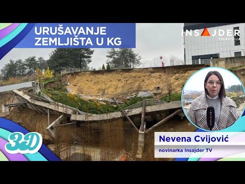 Insajder u Kragujevcu: Deo saobraćajnice potpuno urušen, građani zabrinuti