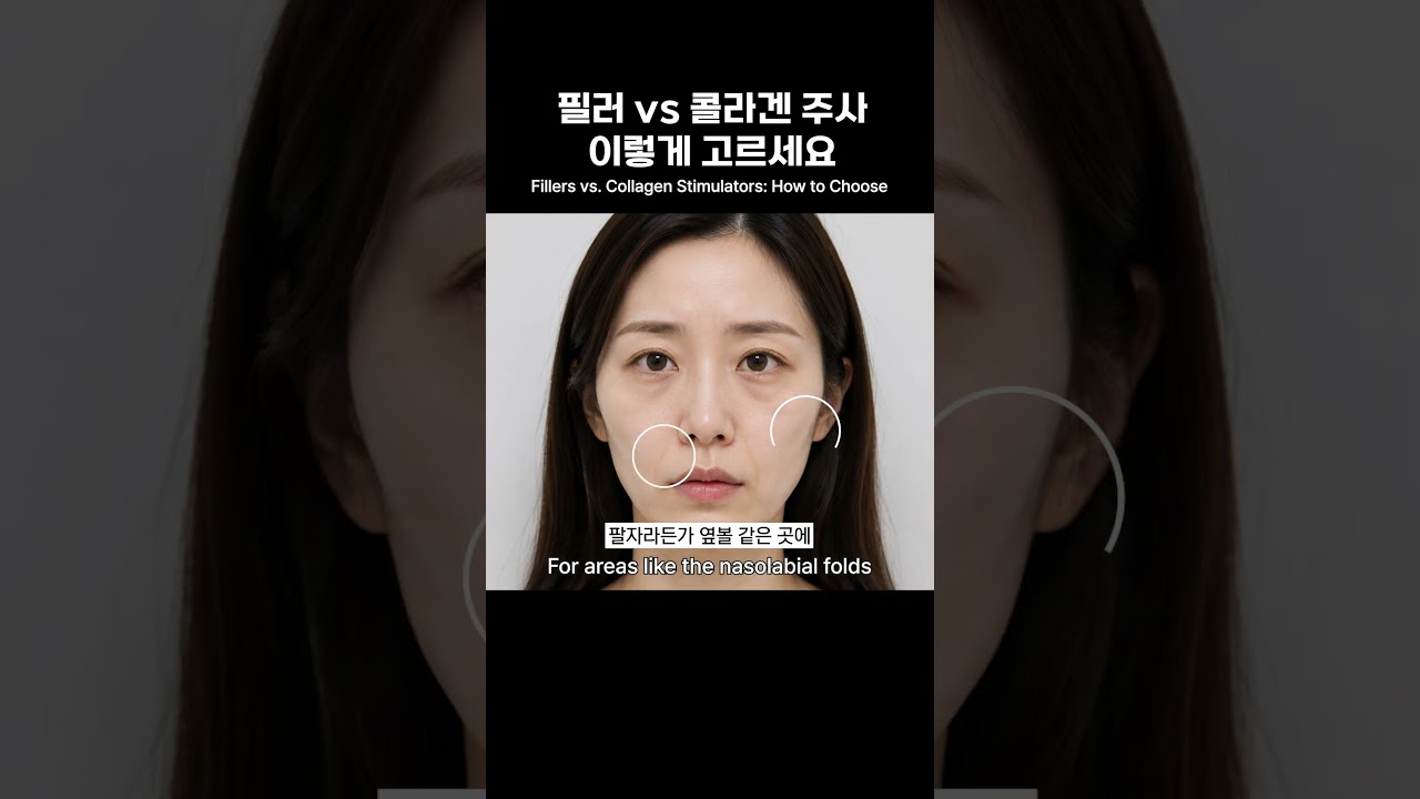 필러와 콜라겐 주사 중 뭐가 더 좋냐고요? 대답해 드립니다! 💡 #shorts