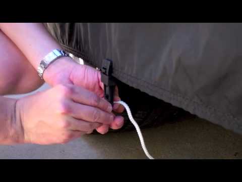 Secure Your California Car Cover with the Gust Guard Tie Down System (2012)