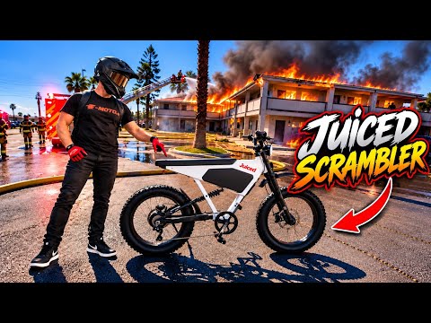 I Took the NEW Juiced Scrambler FS On A Wild Ride! 🔥 👀