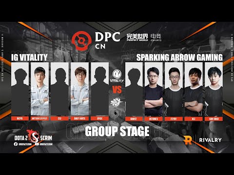 iG Vitality vs Sparking Arrow Gaming - DPC CN 2021/22 Tour 2: Division II - Group Stage - B03