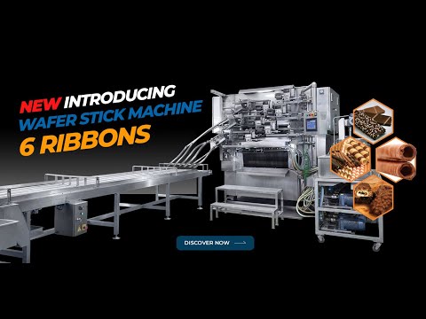 Wafer Stick Machine 6 Ribbon