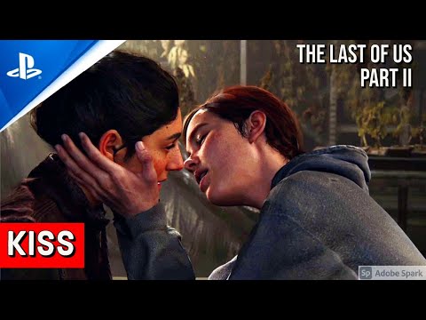 How to KISS, During Smoking Ellie KISS to Dina in her Style.