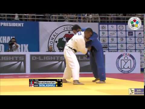 Judo 2014 Grand Prix Ulaanbaatar: Khasbaatar (MGL) - Tatalashvili (GEO) [-73kg] final