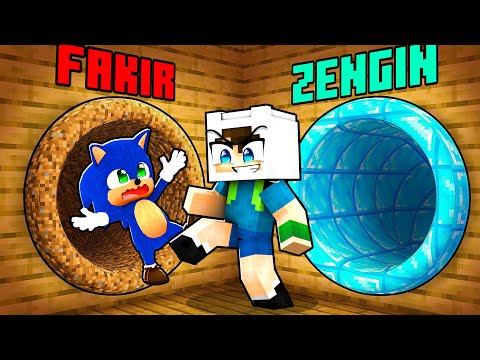 FAKİR BEBEK SONİC VS ZENGİN ENES KAPI SEÇME SAVAŞI! 😱 Minecraft