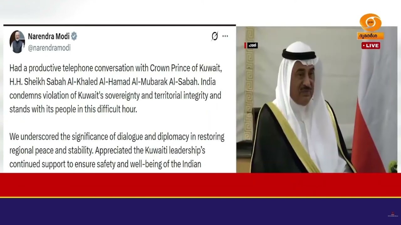 ഗൾഫ് നേതാക്കളുമായി നയതന്ത്ര ബന്ധം ശക്തമാക്കി പ്രധാ