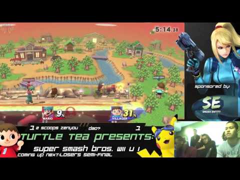 Turtle Tea PRESENTS: SSB4 I ( Winners Finals - dao? vs. MastaZenyouX )
