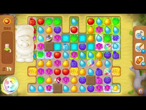 Gardenscapes Level 1283 Walkthrough ''FREE Boosters''